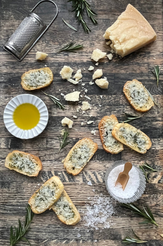 Rosmarinbrød m. parmigiano