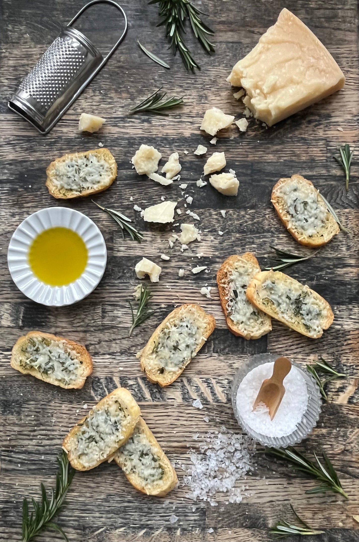 Rosmarinbrød m. parmigiano