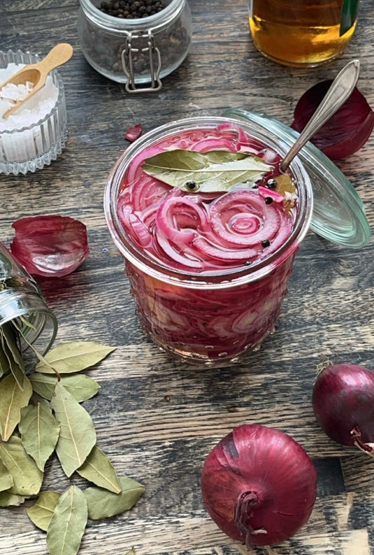 Syltede Rødløg