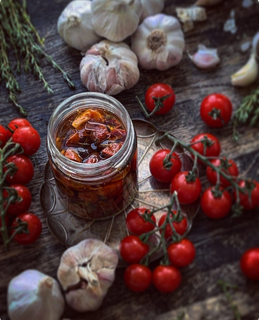 Semidried Cherrytomater